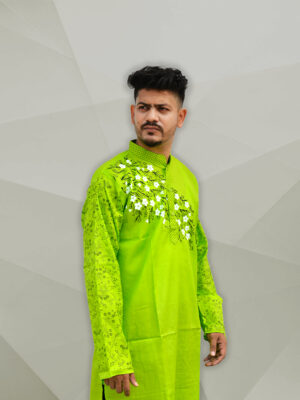 Regular Fit Print Traditional Panjabi
